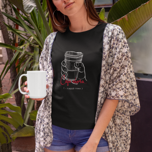 camiseta café