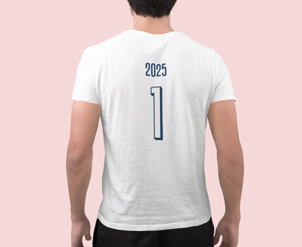 Camiseta con número