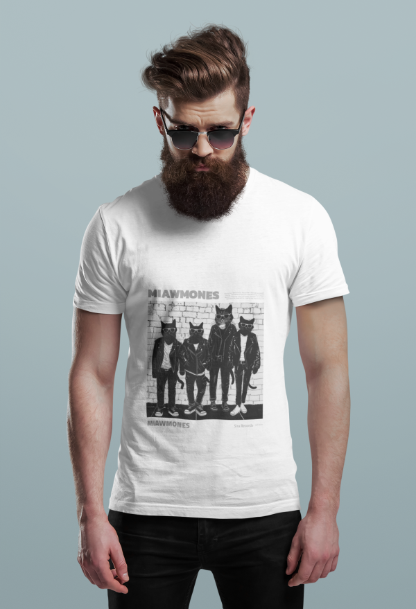 Miawmones - camiseta gatos unisex - Imagen 2