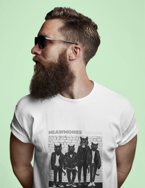 Miawmones - camiseta gatos unisex - Imagen 3