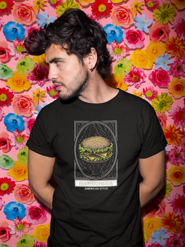 sección de camisetas para hombre y mujer