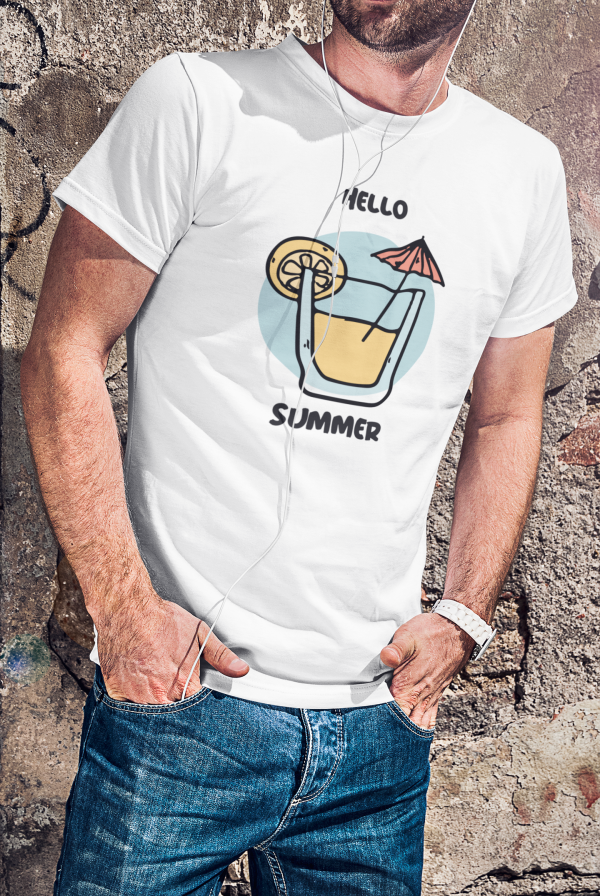 Hello Summer - camiseta divertida verano - Imagen 2
