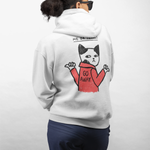 sudadera de gato