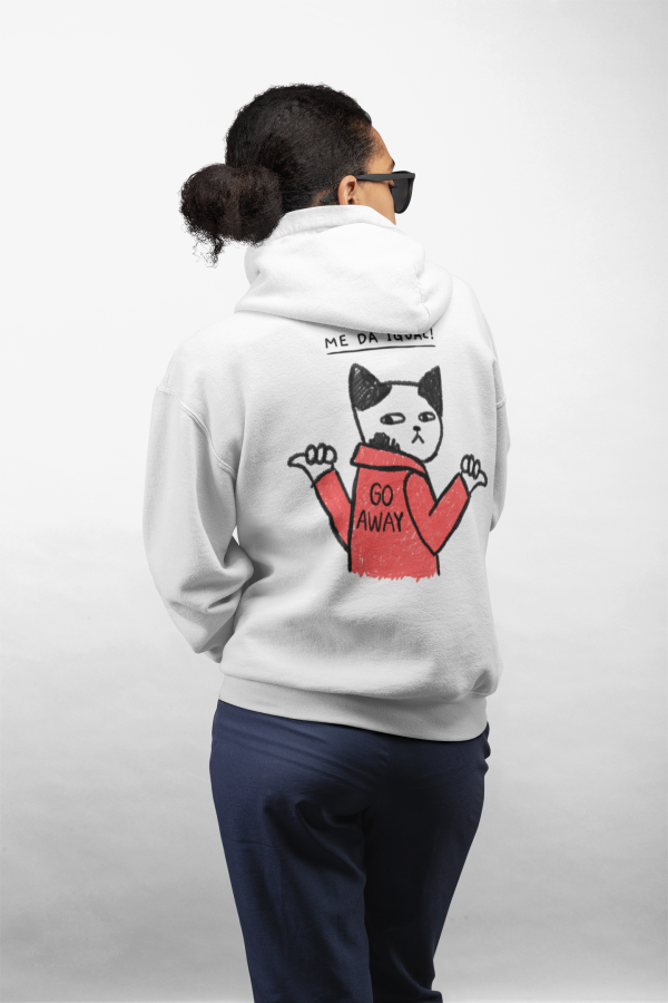 sudadera de gato