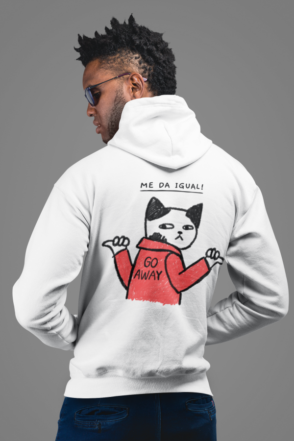 Me da igual - sudadera de gato - Imagen 2