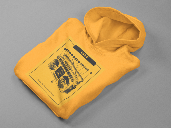 Radio - Sudadera amarilla - Imagen 4