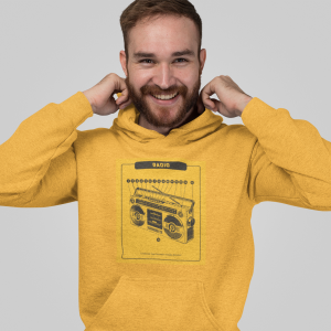 sudadera amarilla