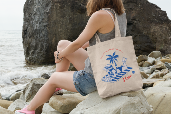 sección de nuestra línea de tote bag personalizada