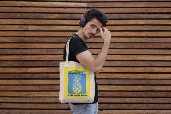 tote bag amarilla
