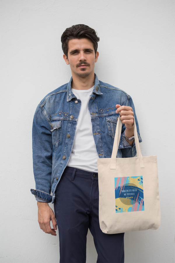 Nada me pertenece - tote bag mamá - Imagen 2