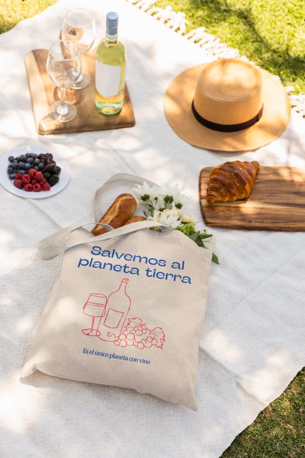 tote bag vino