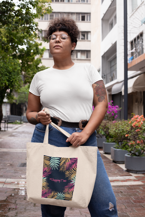 Salvemos al planeta tierra - tote bag ecológica - Imagen 3